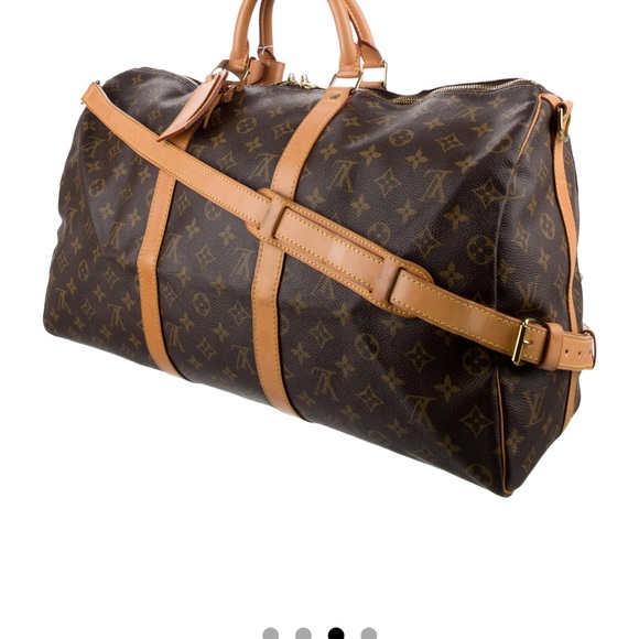 Monogram Keepall Bandouliere 50 Authenticated/Purchased at The Real Real Dallas - Picture 3 of 7